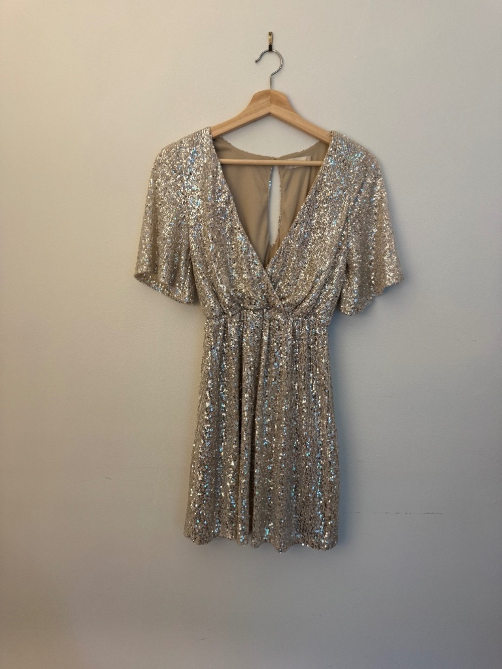 Altar'd State Fun Festive sequin dress